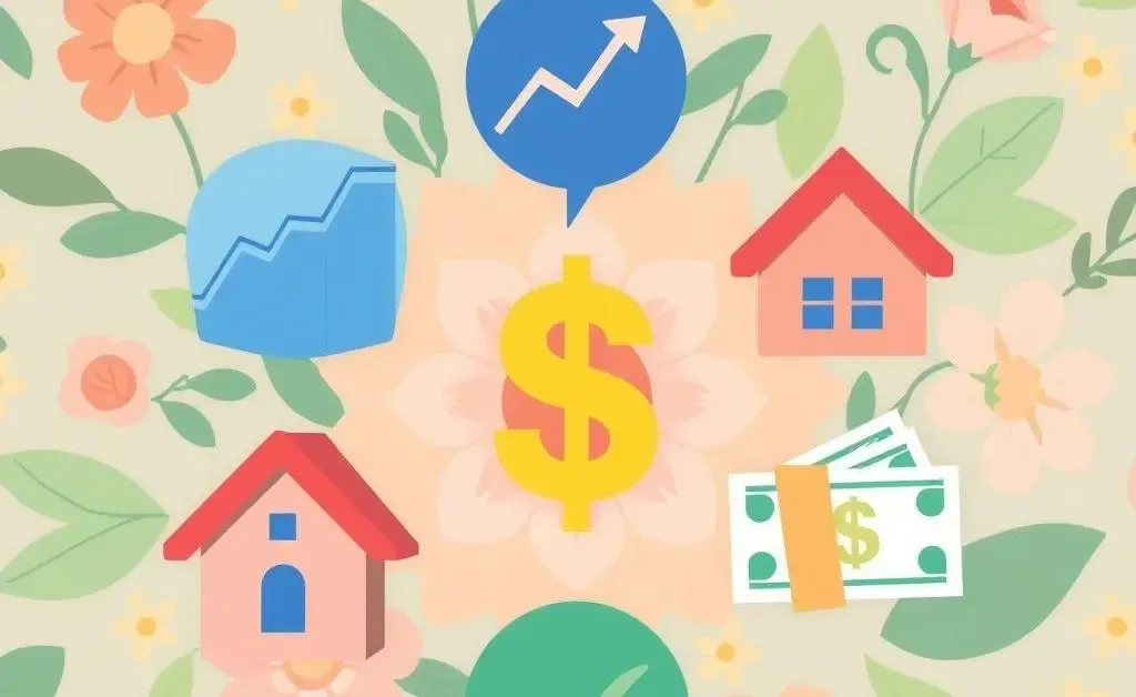 Illustration of a diversified investment portfolio