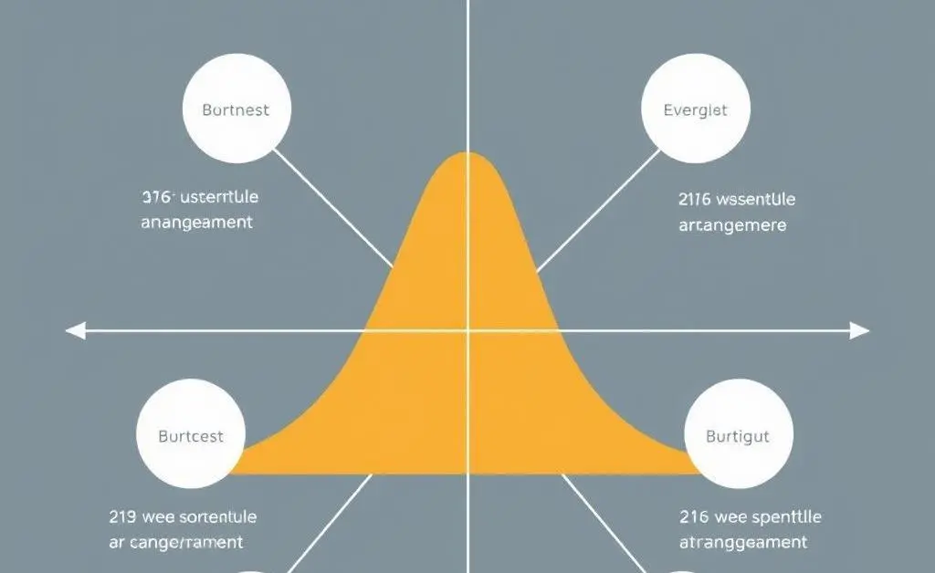 A minimalist diagram showing a diversified portfolio strategy that includes bonds.