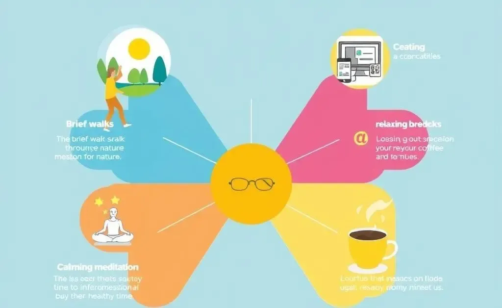 A chart of different productive break strategies.