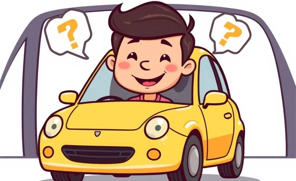 A person's emotional reaction to a company car