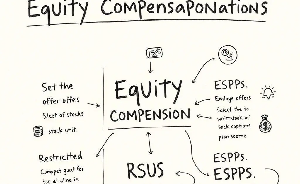 Chart showing different types of equity offers
