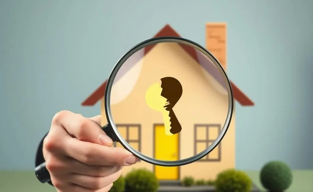 Estate agent revealing hidden secrets in a house
