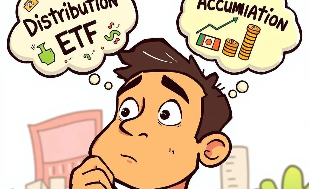 Decision making between distribution and accumulation ETFs