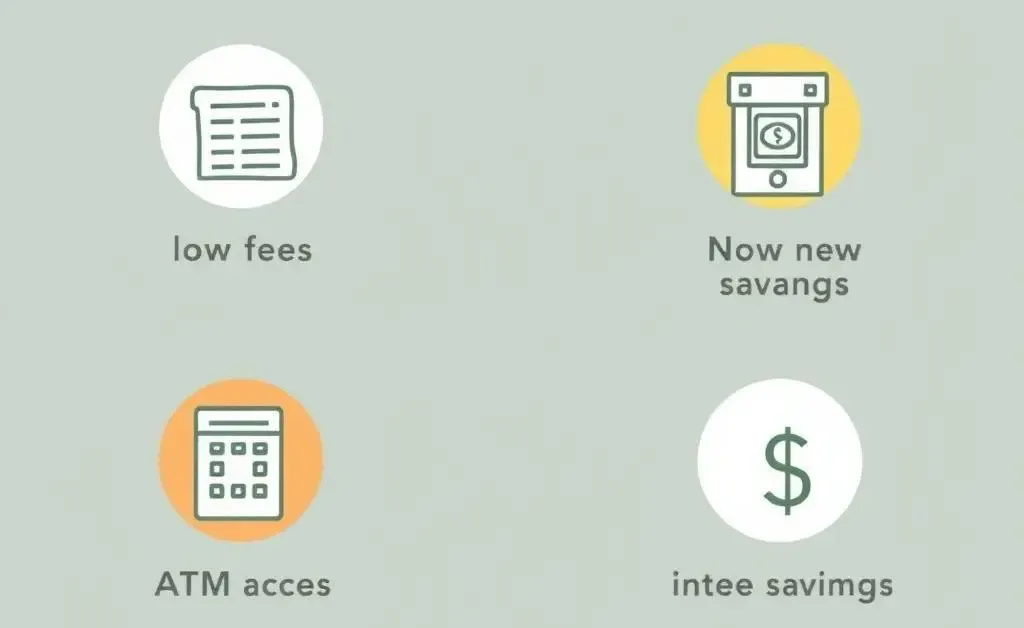 Icons representing benefits of Fidelity CMA