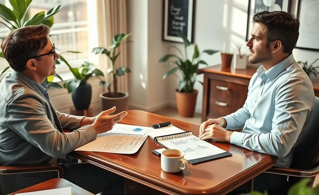 Consultation with a financial advisor
