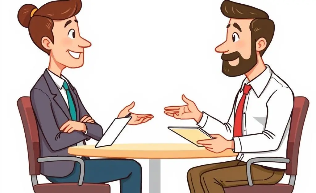 Person discussing with a financial advisor
