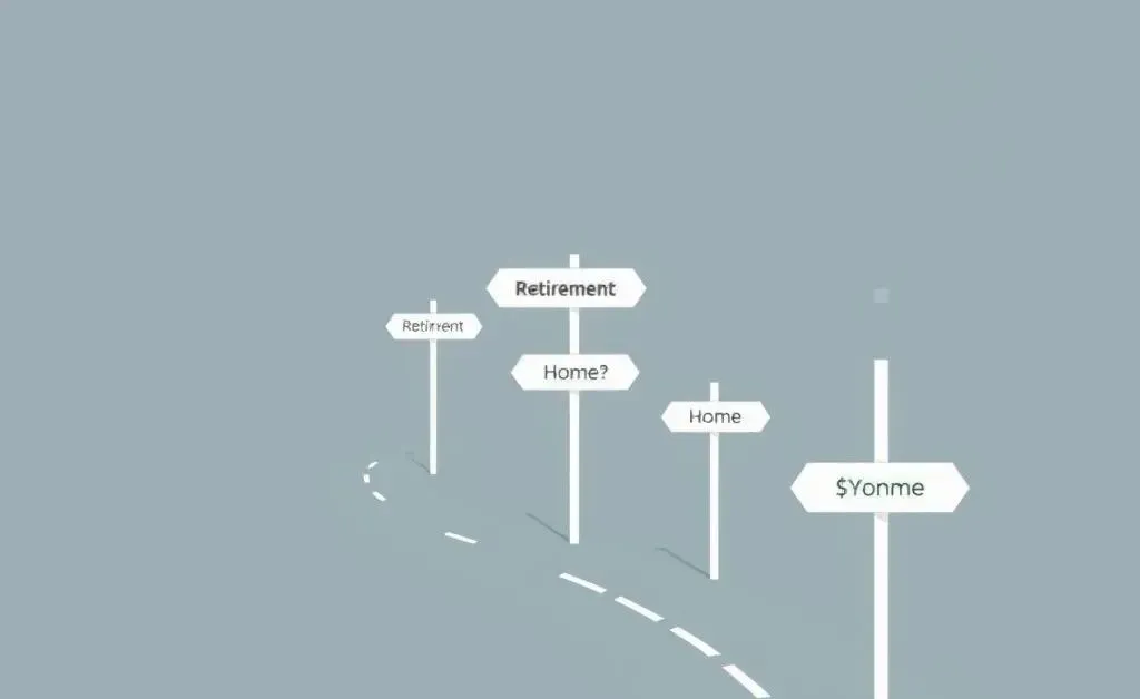 Roadmap with financial goals