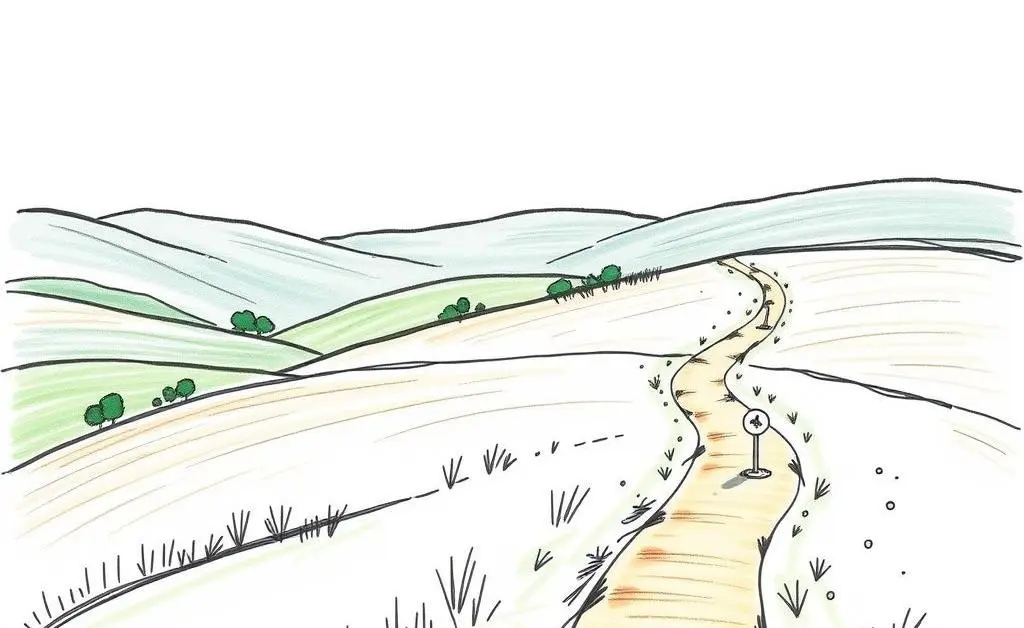 Journey towards different financial goals with milestones