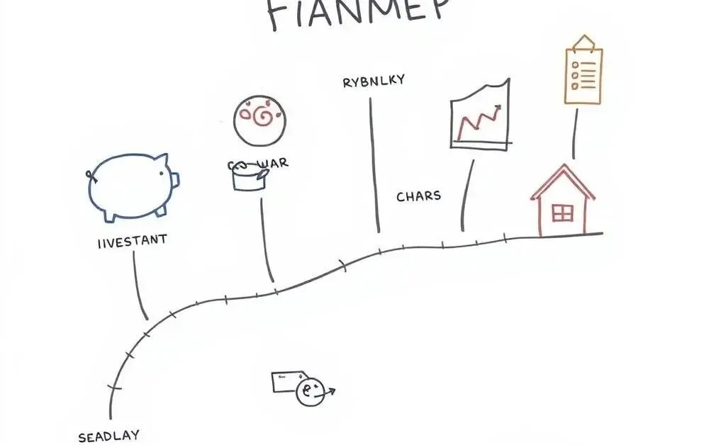 A roadmap with financial goals
