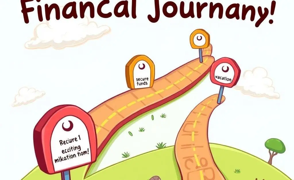 Roadmap of achieving financial goals like saving for retirement and buying a house