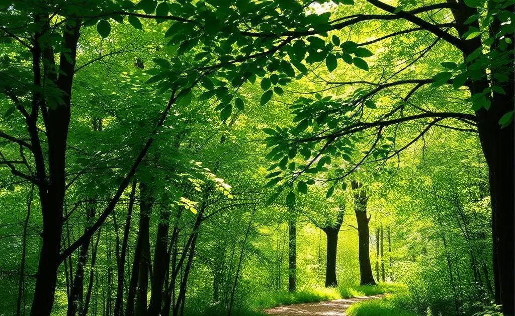 A calm path symbolizing the journey to financial independence