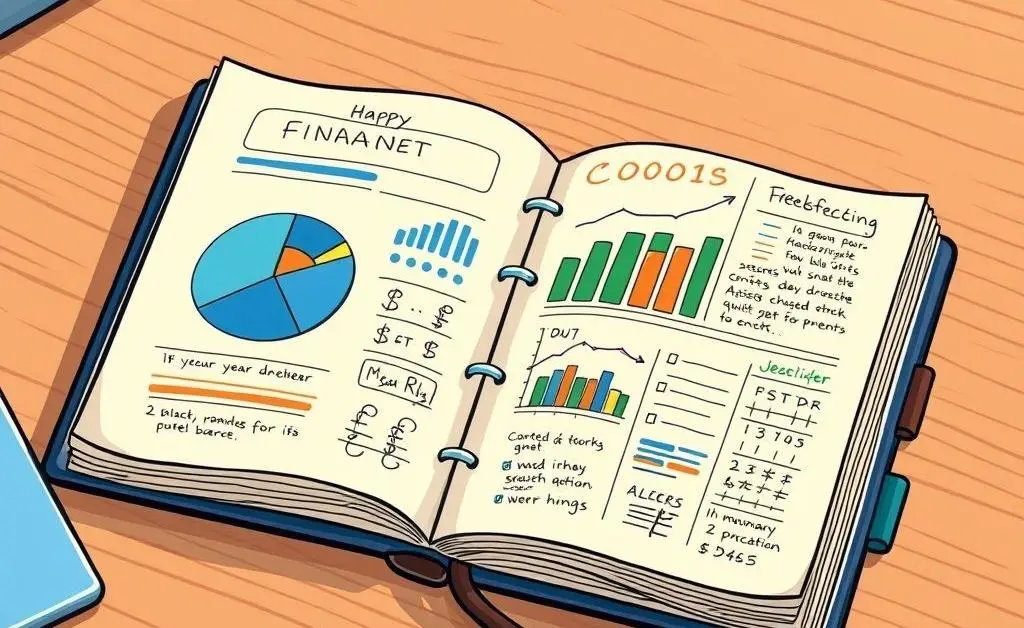 Image of a financial planning guide