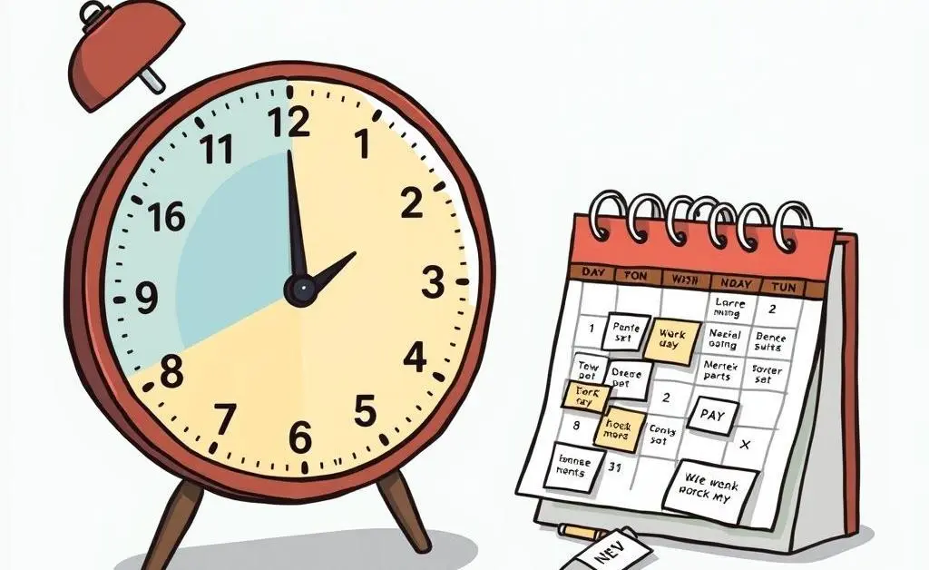 Image of a clock with flexible time zones