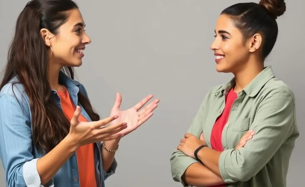 Friends discussing financial plans and loans.