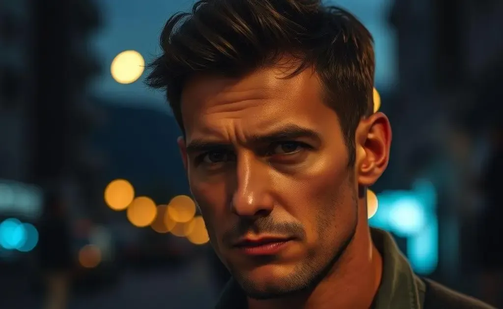 A man holding a receipt, eyes wide in disbelief