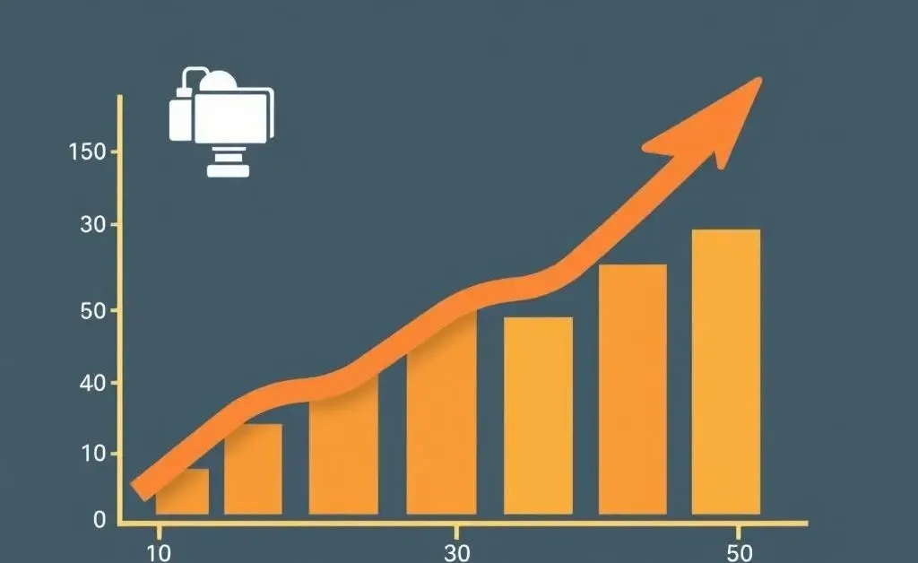 Chart illustrating future job growth trends in various sectors