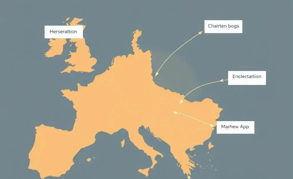 A minimalist map illustration showing tariff effects globally.