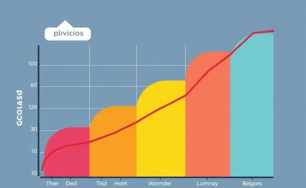 A colorful goal-planning chart outlining steps for insurance producers