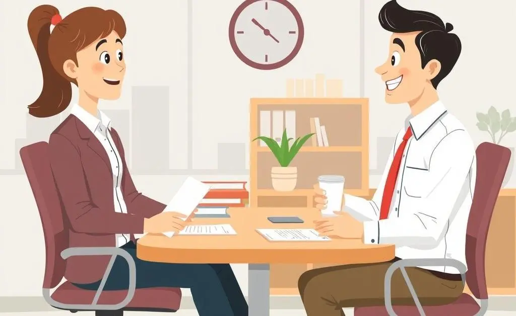 A friendly handshake between a homebuyer and mortgage lender, illustrating a successful loan negotiation.