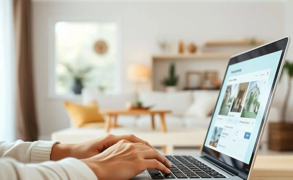 Online housing search lifestyle setting