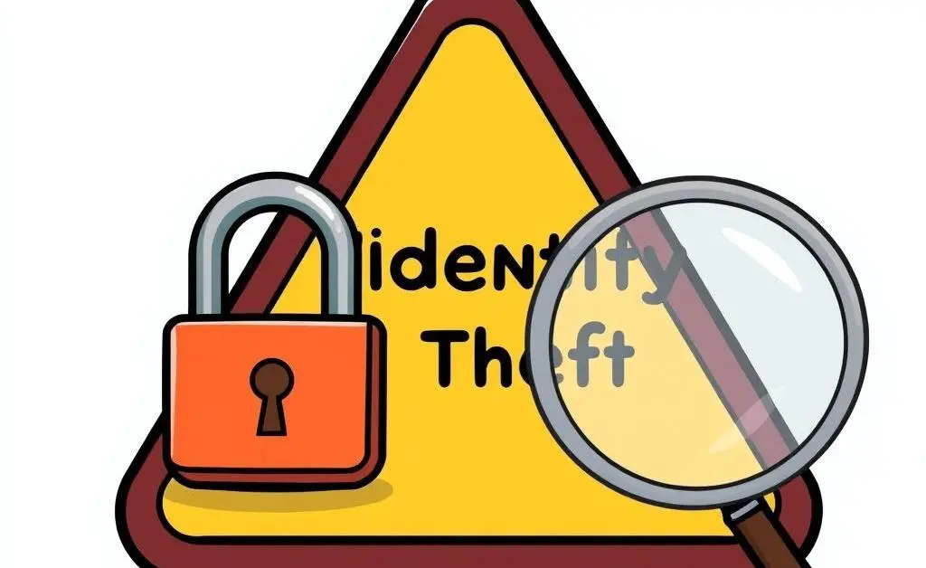 A warning sign for identity theft risk