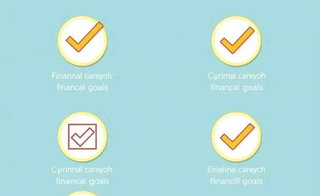 Checklist of financial goals beside health goals