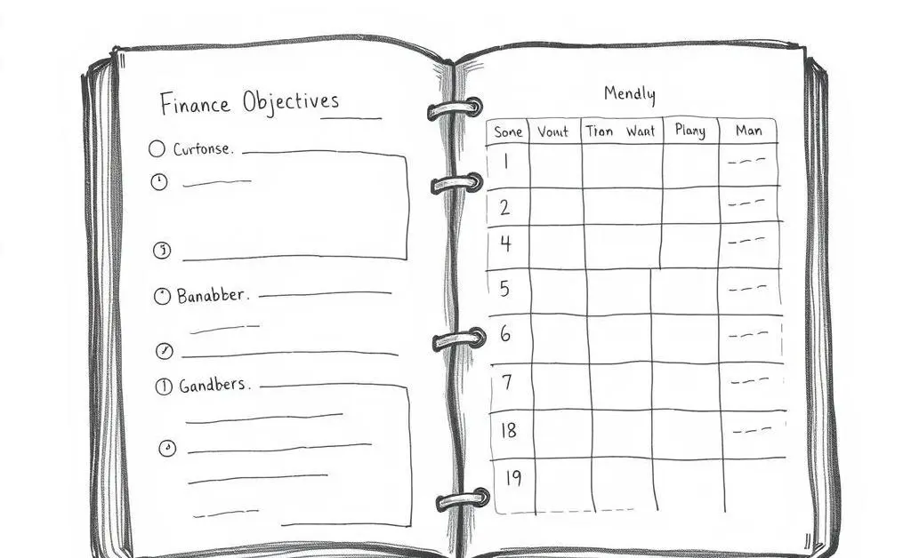 Financial planner with goals