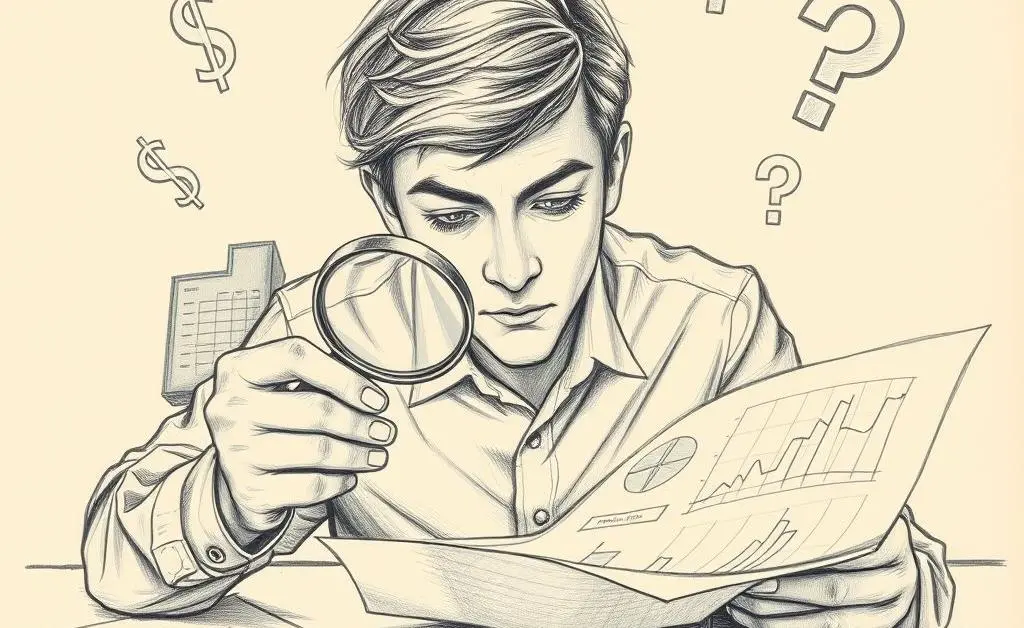Examination of financial documents