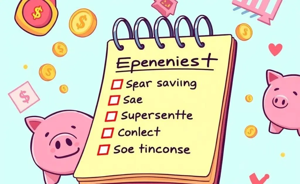 Checklist for budgeting and financial planning