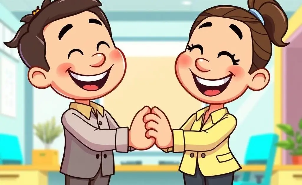 A handshake symbolizing a successful salary negotiation