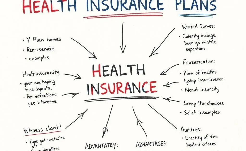 Chart of health insurance types