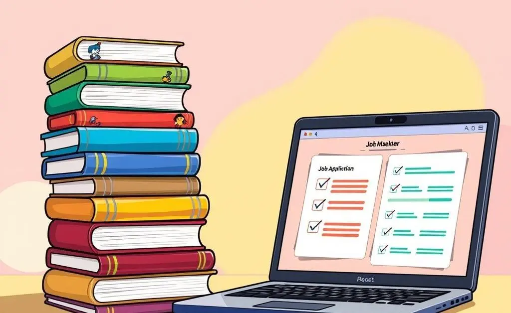 Textbooks vs. job applications