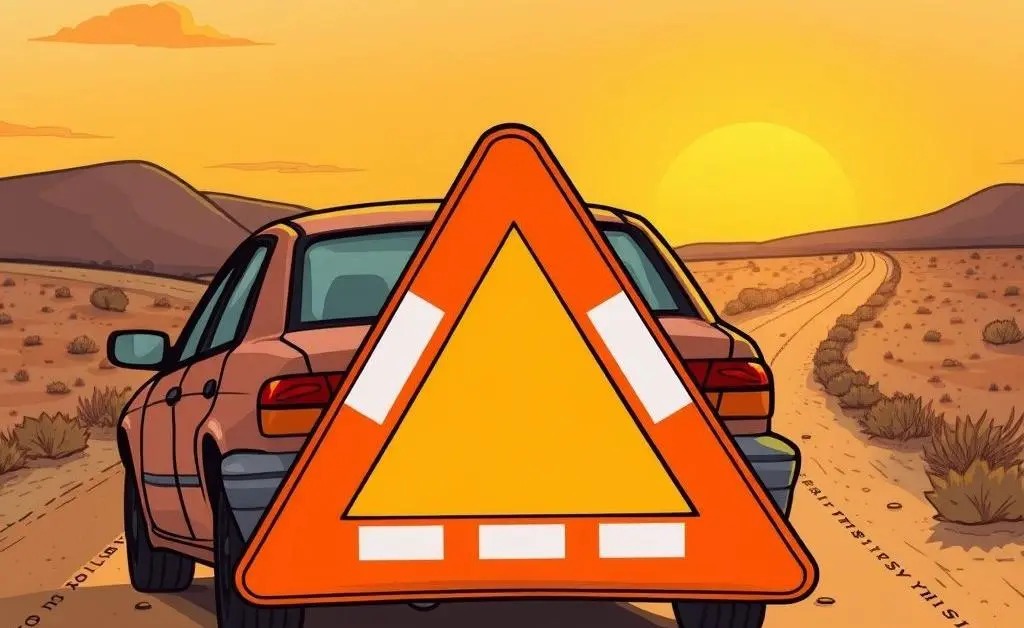 Emergency safety triangle