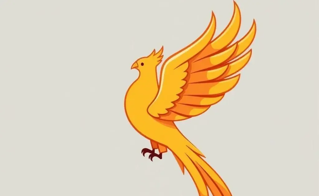 Phoenix rising, symbolizing financial recovery