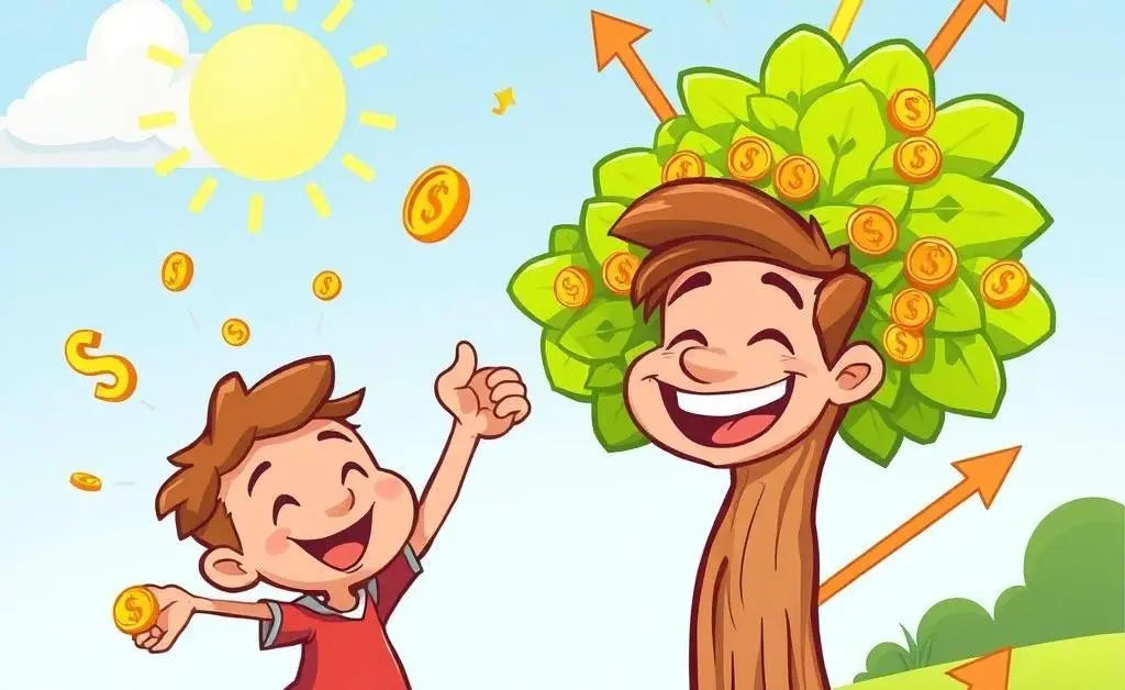 A growing tree of investments