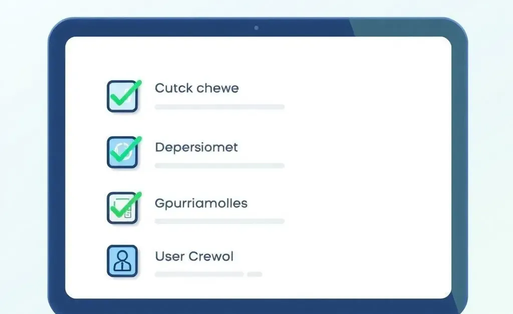 A simple, clean graphic of a checklist for improving trading platform support experiences.