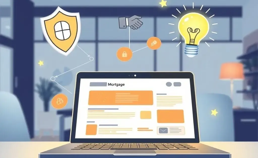 Researching mortgage advice online