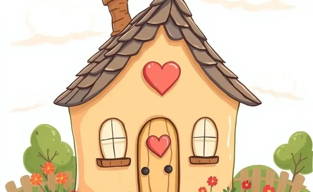 An imperfect but lovable house with a heart.