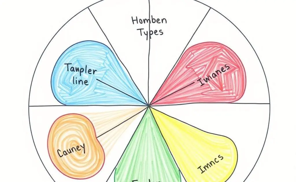 A chart showing different types of index funds in a pie chart format.