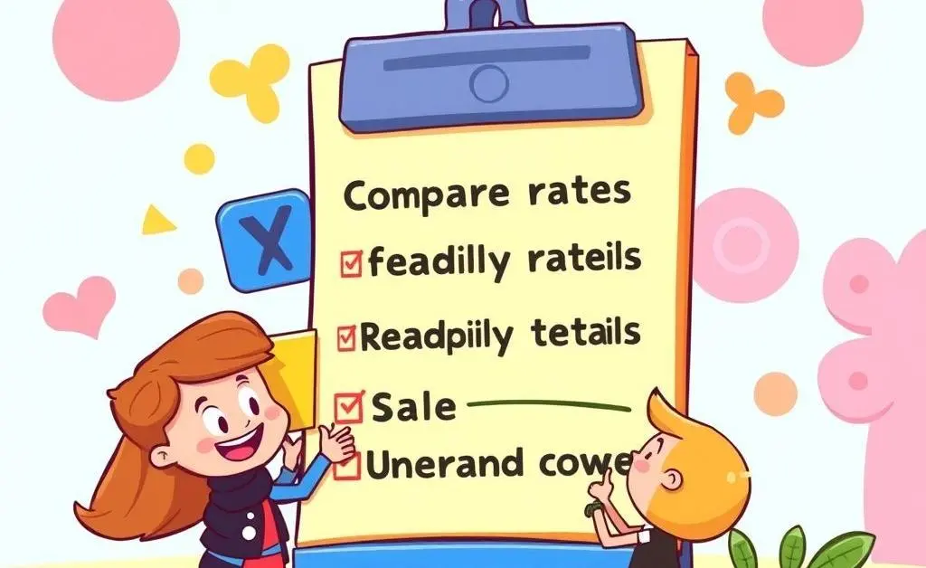 Checklist for choosing car insurance