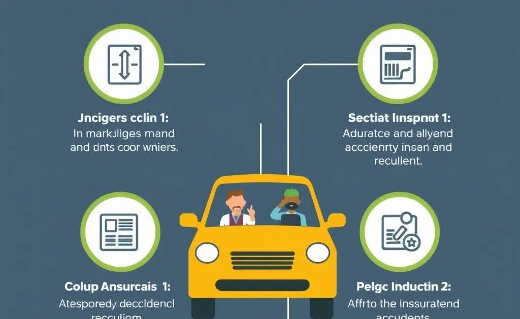 Infographic of steps for making an insurance claim
