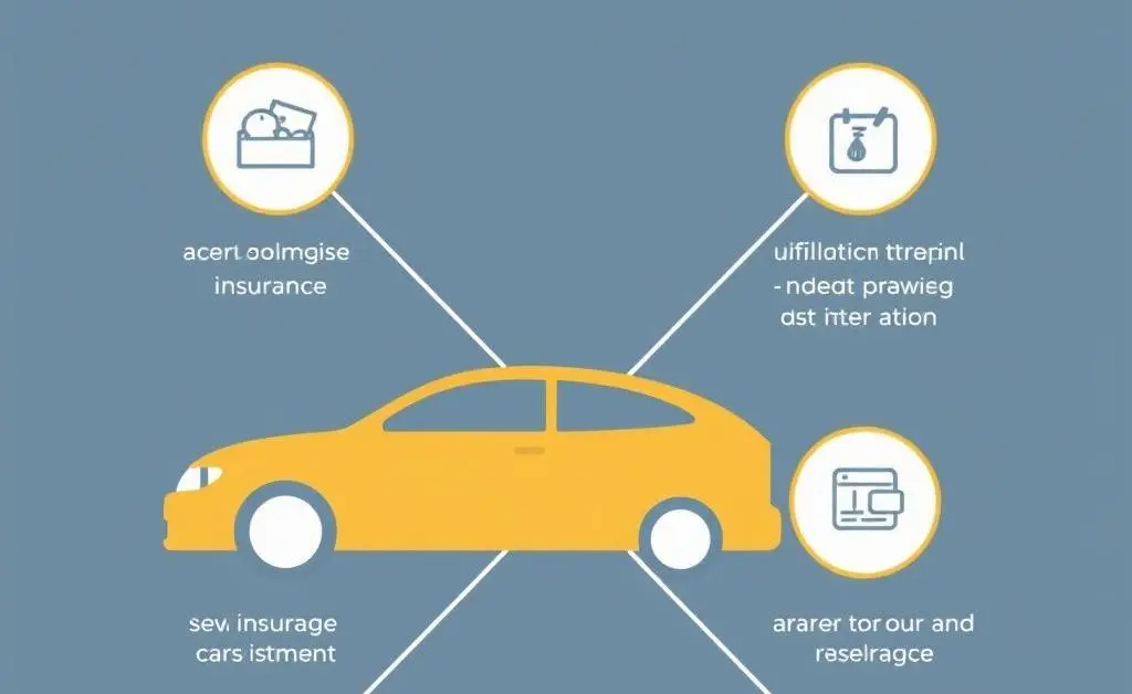 Chart outlining different car insurance options