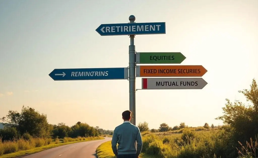 Choosing between different retirement investment options
