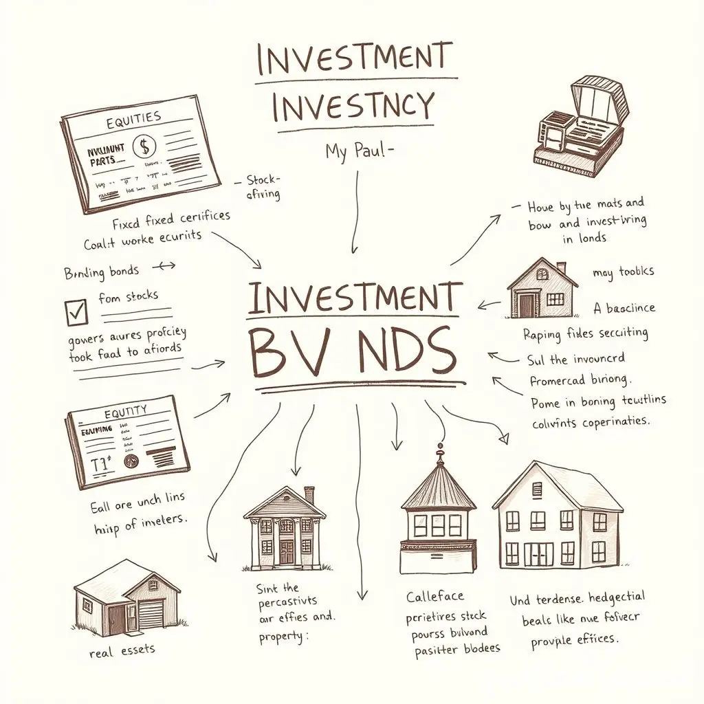 Chart comparing investment options