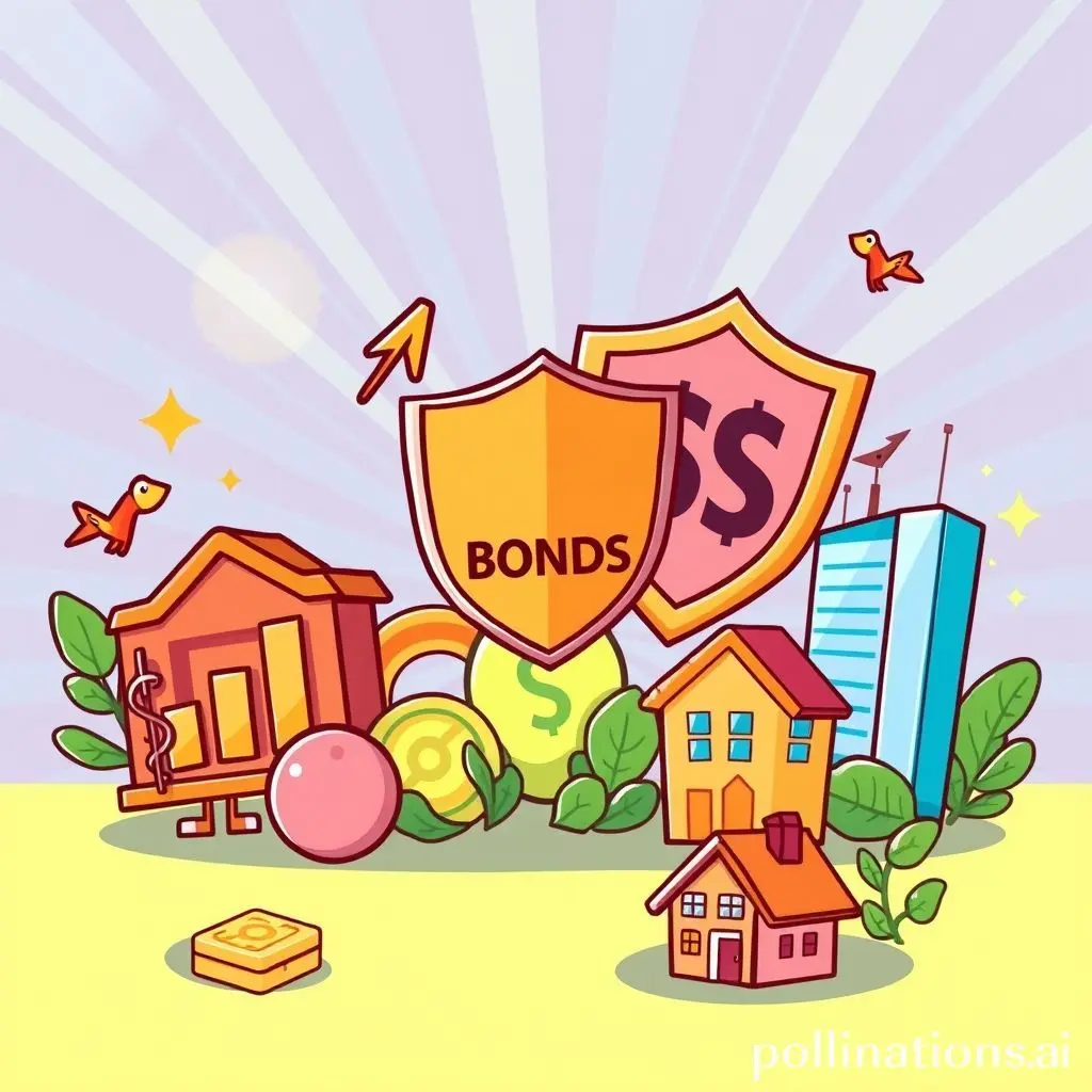 Icons representing different investment options
