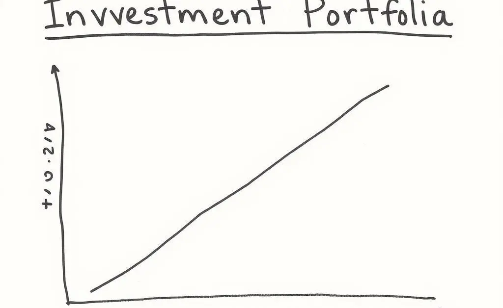A simplified cartoon illustration of a diversified investment portfolio