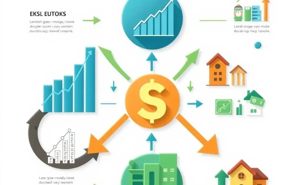 Illustration of different investment strategy options