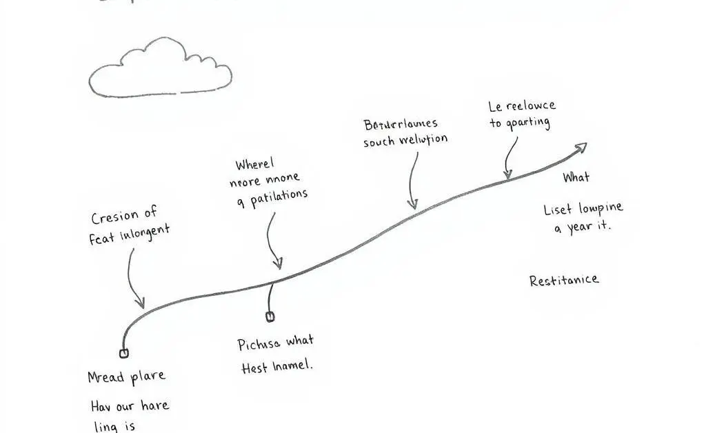A hand-drawn roadmap infographic depicting the journey of choosing a life insurance plan.