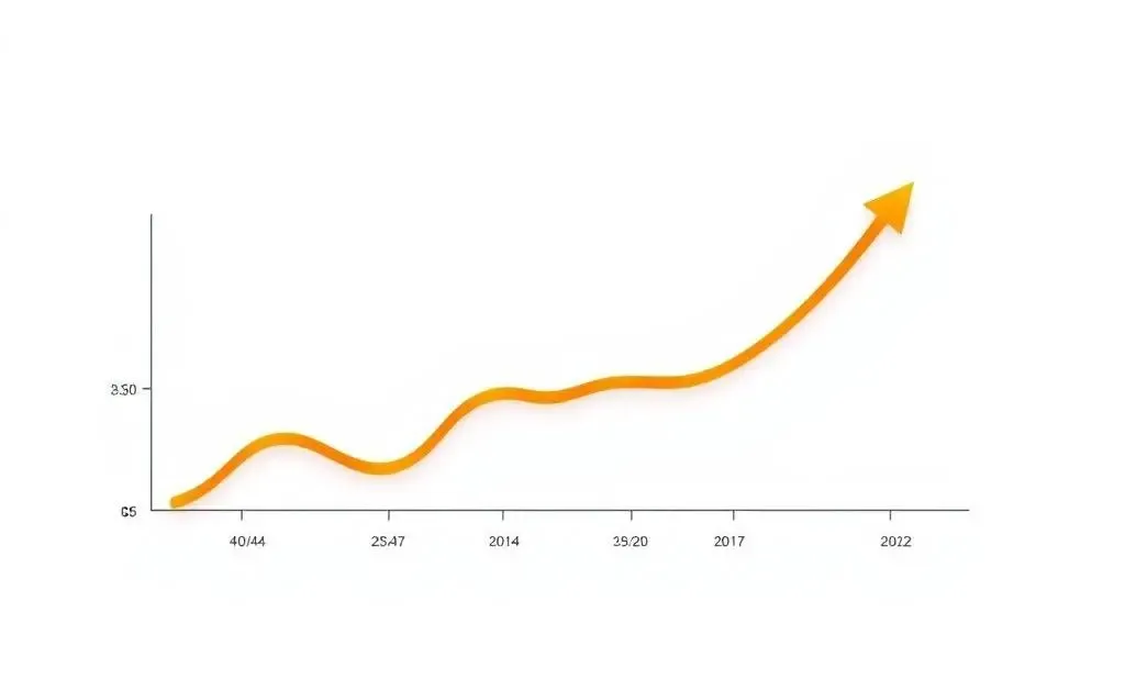 Market trends over time in India