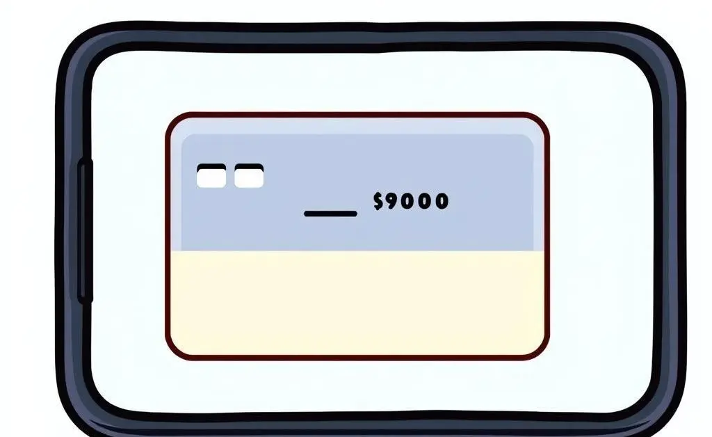 Image of a mobile phone showing cancellation interface